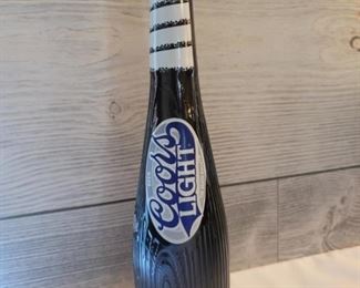 1 Pint Ltd Edition Coors Light Baseball Bat Bottle, The silver bullet, 1996