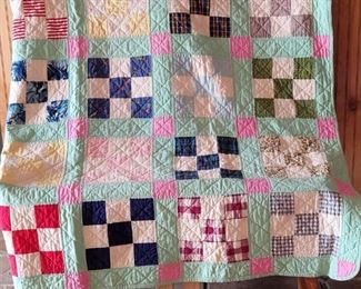 Beautifully Hand Stitched Quilt