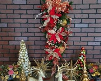Elegant & Festive Circa Christmas Decor Lot