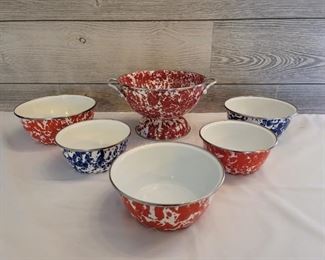 Le Creuset Enamel Green Stock Pot w Corn