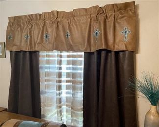 Western Decor Curtains and. Valance