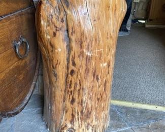 Another Live Edge Stump Table