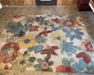 Whimsical Mohawk Home Area Rug with Flowers
Description
96in x 120in