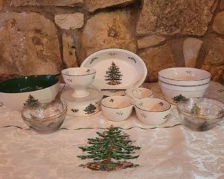 Spode Holiday Tableware as pictured