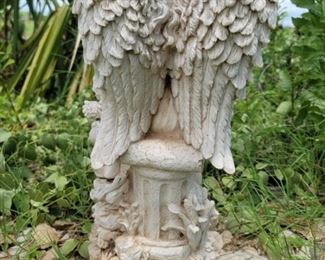 Very  Ornate Angel Garden Statue