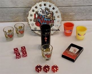 Vegas Collectibles Dice, Cards, Shots, etc