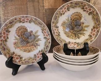 (6) Thanksgiving Bowls