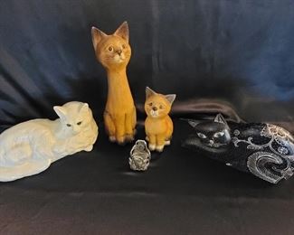 (5) Cat Lot  Looks Like 2 are Door Stoppers