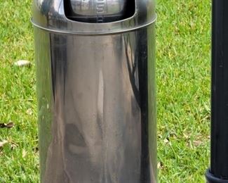 Silver Bullet Style Trash Can is 25in tall