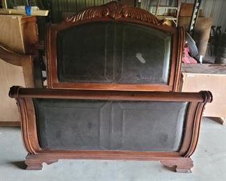 Sleigh Bed is 67in wide, as is