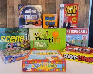 (10) Lot of Board Games