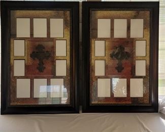 Nice Tuscan Style Collage Frames w Center Cross
