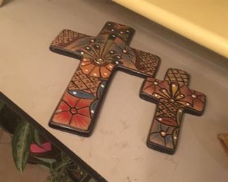 Painted crosses