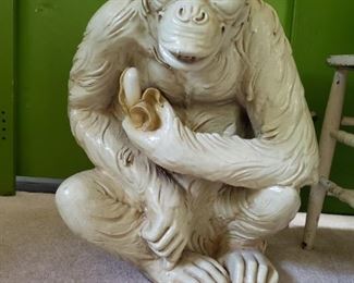 awww, life sized Chimpanzee