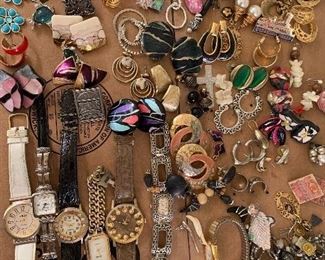 Vintage Jewelry (more not shown)
