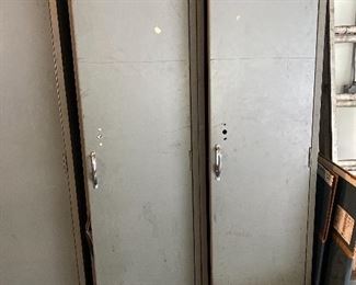 really cool lockers for the guards from the federal prison 