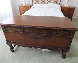 Antique Cedar Chest - Brook Jeter refinished several years ago. 