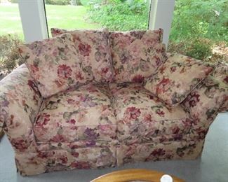 Floral Loveseat
