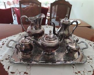 Silverplate Coffee/Tea Serving Set