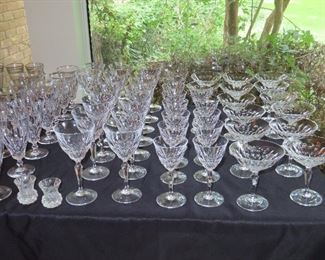 Beautiful Crystal Glasses - Picture does not do them justice.