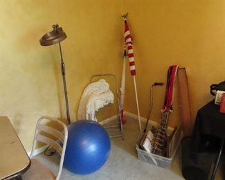 Flags - Exercise Ball - Magnifying Lamp