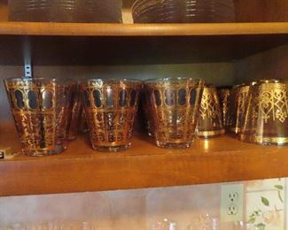 Vintage High Ball Glasses