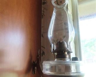 Antique Oil Lamp