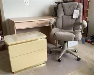 Modern Office Desk and Chair  
