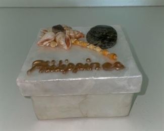Small Sea Shell Philippines Jewelry Box