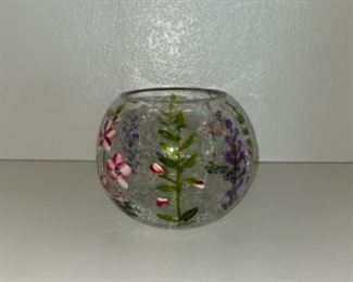 Flower Themed Candle Holder
