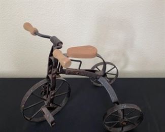 Small Vintage Decorative Tricycle 