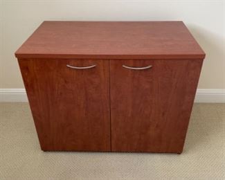 36x25 Wood Storage Cabinet 