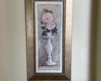 Roses in a Vase Print