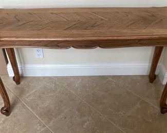  Oak Sofa Table