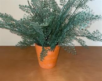 Small Potted Artificial Plant 