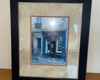 “LIVRES” Framed Print