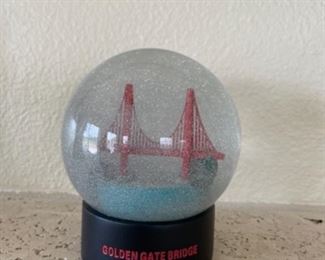 Golden Gate Bridge Snow Globe