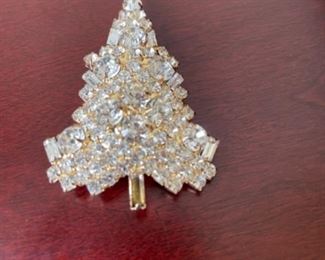 EISENBERG ICE Christmas Tree Brooch