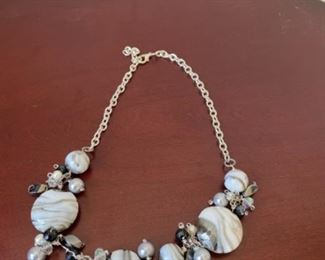 Costume Marble  ecklace