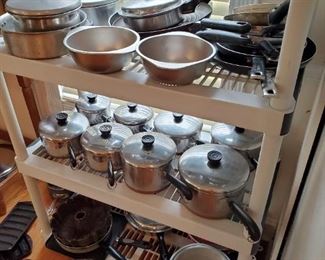 Lots of cookware and supplies 