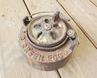 Big green egg grill part 