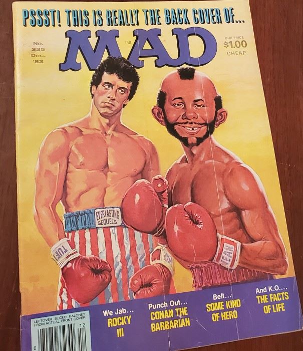 Over 50 unique collectable Mad magazines 70s to 80s