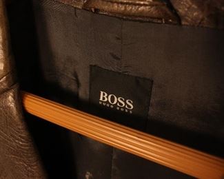 Hugo Boss Leather Jacket