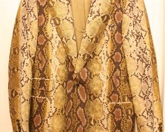 Michael Kors Snakeskin Print Blazer