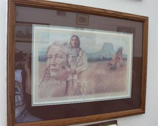 South Dakota Native American Print