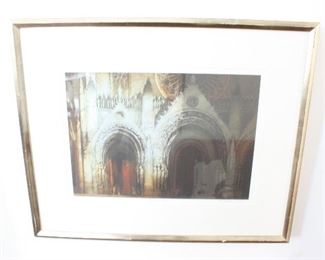 Framed Cathedral Photograph