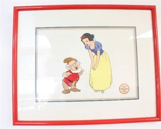 Disney Cel Serigraph Snow White