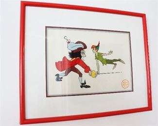 Disney Cel Serigraph Peter Pan