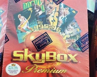 Vintage Basketball Cards Sealed Boxes 1995-1996
