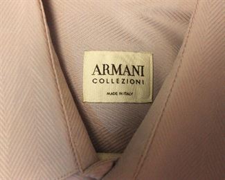 Mens Vintage Armani Dress Shirt